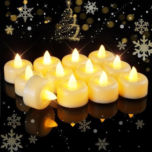 Raycare 50 Pack Battery Operated LED Tea Lights