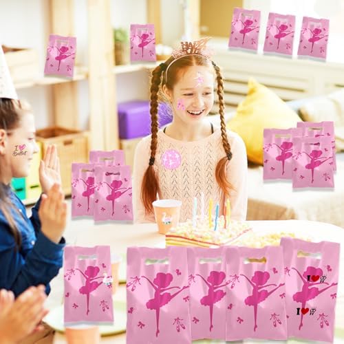 122 PCS Ballerina Party Favors Dancing Theme Birthday Decorations