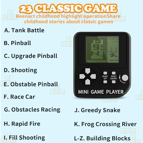 DJMUMU 18PCS Video Game Keychain Party Favors