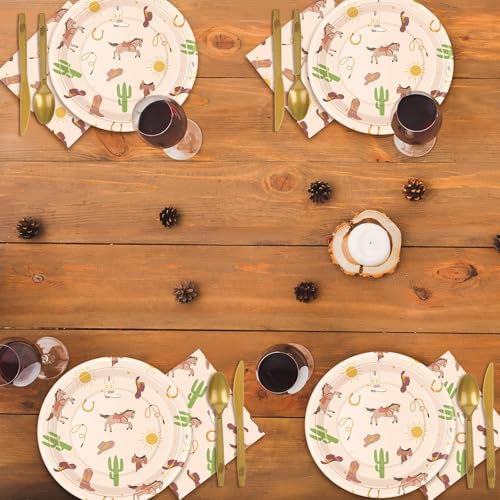 Yungyan 300 Pcs Western Birthday Party Decorations Set