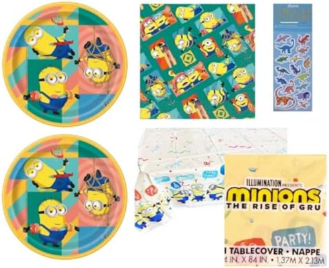 Despicable Me Birthday Party Supplies Bundle Pack