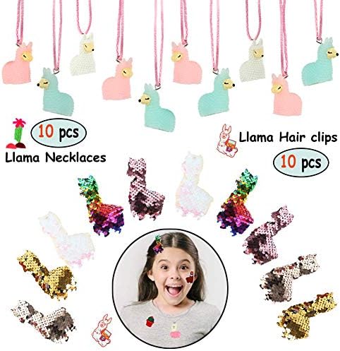 Llama Party Favors Set - 60 Pieces for Kids
