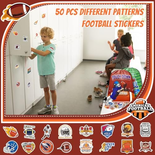 110 Pcs Football Themed Party Favors Multi Item Pack