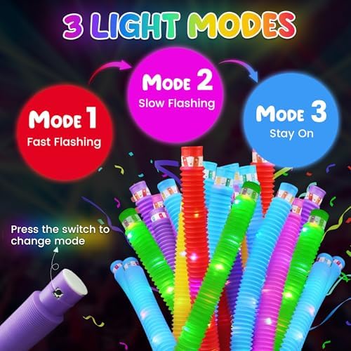 Glow Sticks Bulk Party Favors for Kids Teens Adults
