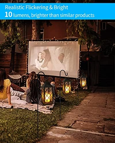 SHYMERY Solar Lanterns 2 Pack 14 Inch LED Lights