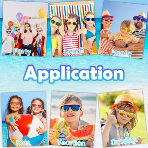 96 Piece Kids Sunglasses Party Favor Pack
