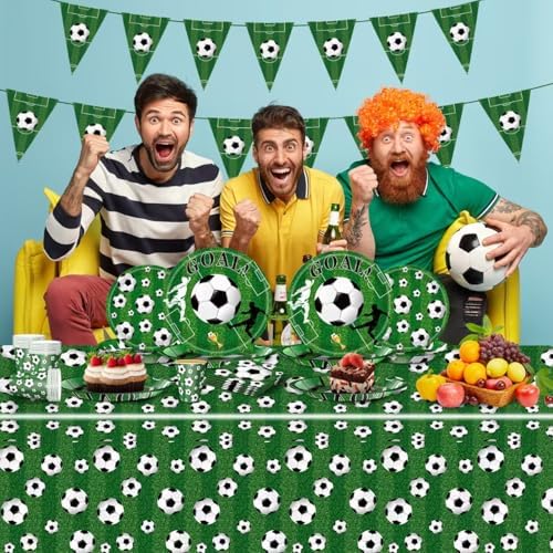 Soccer Birthday Party Decorations for 20 Guests