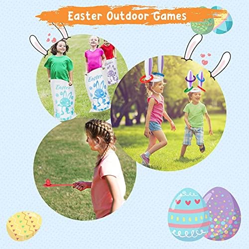 4 Players Easter Party Games Set for Kids and Family