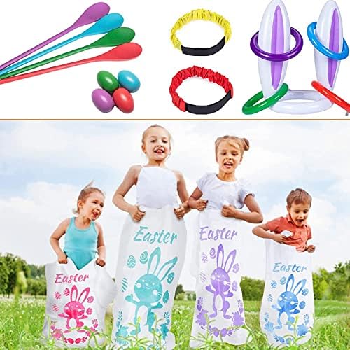 4 Players Easter Party Games Set for Kids and Family