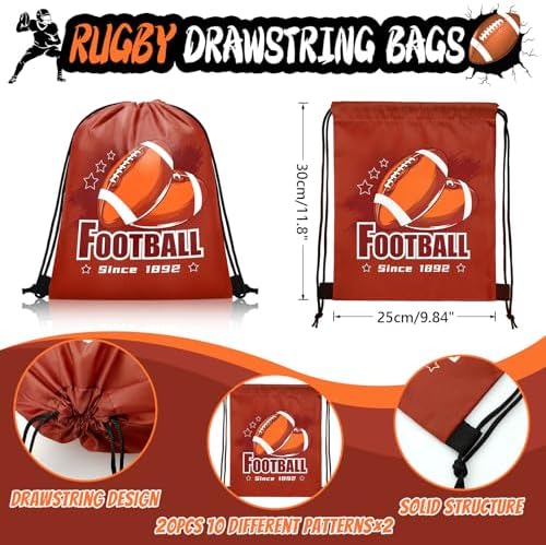 110 Pcs Football Themed Party Favors Multi Item Pack