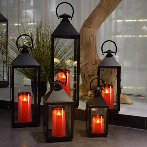 NURADA Flameless Candles with Remote Timer 2 Pack