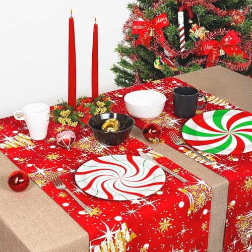 FZR Legend Christmas Party Paper Plates 60Pcs