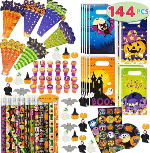 JOYIN Halloween Themed Stationery Set 24 Pack