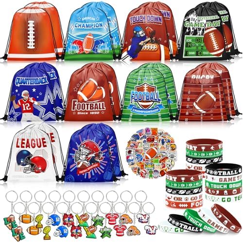 110 Pcs Football Themed Party Favors Multi Item Pack