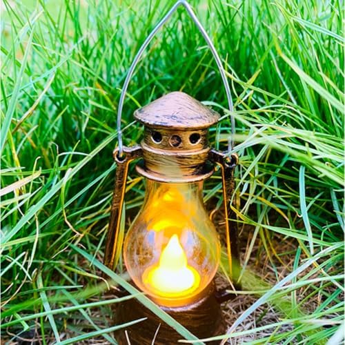 12 Pack Mini Lantern with 4 Inch Flickering LED Candle