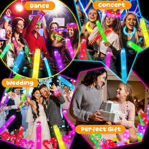 Glow Sticks Bulk Party Favors for Kids Teens Adults