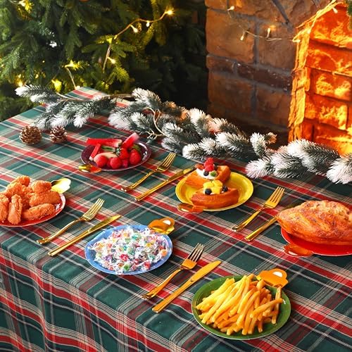 Zhehao 30 Pcs 7 Inch Light Shaped Party Plates