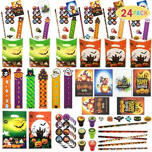 168 Halloween Party Favors with Stationery Supplies