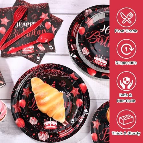 Vesici 350 Pcs Birthday Party Tableware Set