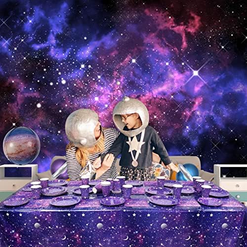 Space Galaxy Party Tableware Set for 20 Guests