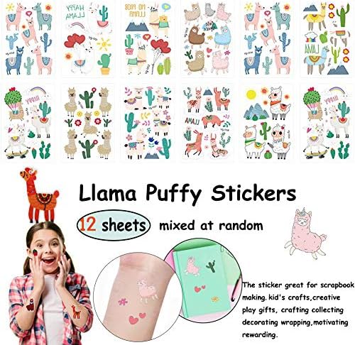 Llama Party Favors Set - 60 Pieces for Kids