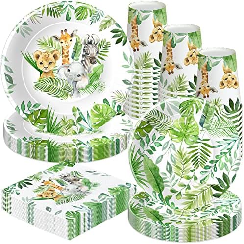 Safari Jungle Theme Party Supplies for Boys