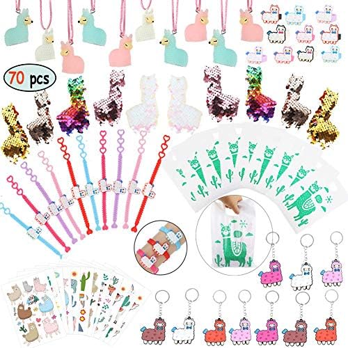 Llama Party Favors Set - 60 Pieces for Kids