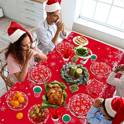 Durony 169 Piece Snowflake Tableware Set for 24 Guests