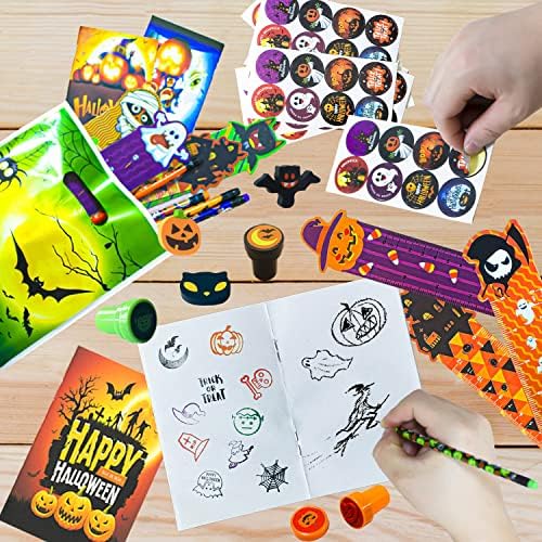 168 Halloween Party Favors with Stationery Supplies