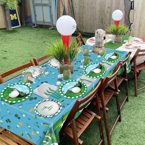 Golf Party Tableware Set for 40 Guests