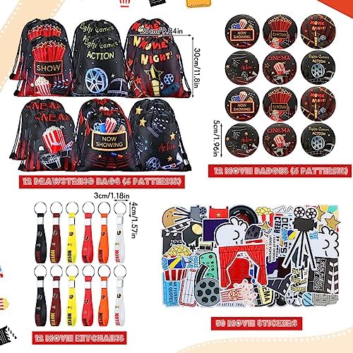 Sweetude 140 Pcs Movie Night Party Favor Pack
