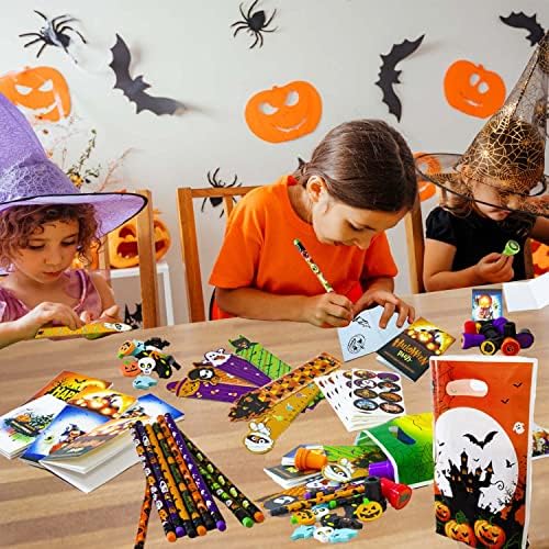 168 Halloween Party Favors with Stationery Supplies