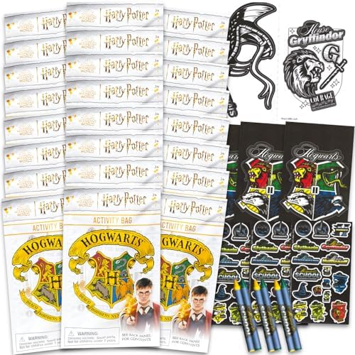 Harry Potter Hogwarts Party Favors Set 24 Piece