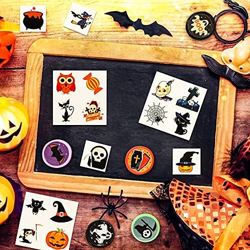 Max Fun 192pcs Halloween Party Favors Kids Stamps Stickers